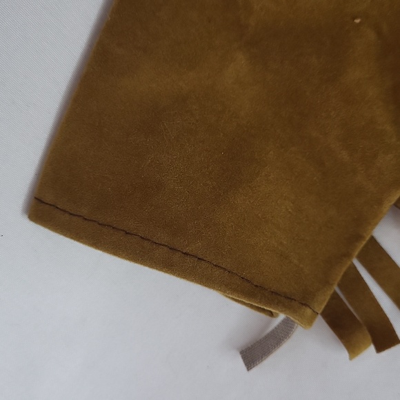 Snoopy Vintage Suede Native Jacket with fringe fits 18" Syndicate Plush - Picture 9 of 9